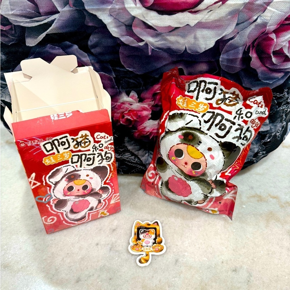 Baby Three Cats and Dogs Blind Box